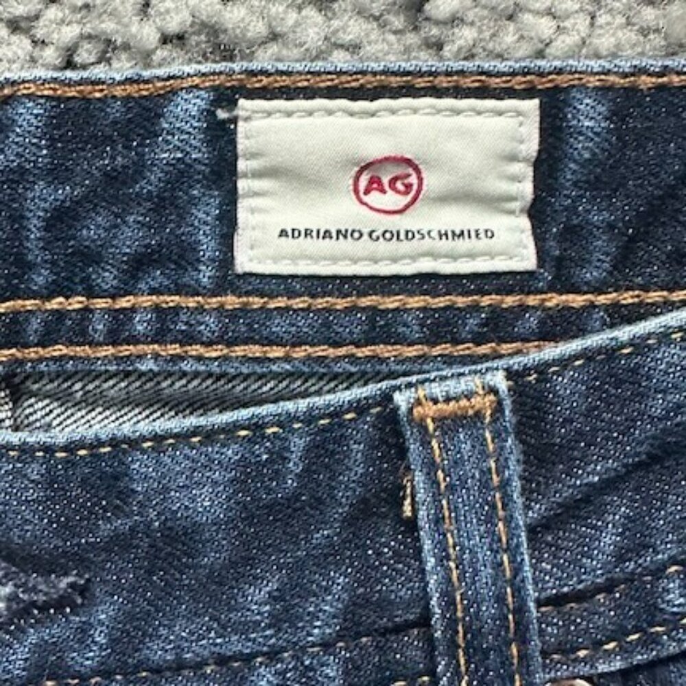 AG ADRIANO GOLDSCHMIED B-TYPE III (3) EASY BLUE DENIM JEANS - MENS 30 X 33 - EUC - Picture 5 of 15